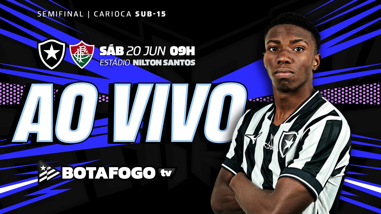 AO VIVO | Botafogo enfrenta o Fluminense no Nilton Santos na semifinal do Carioca Sub-15