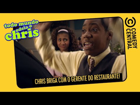 🔥 Chris BRIGA com GERENTE do restaurante 🔥 | Todo Mundo Odeia O Chris no Comedy Central