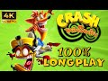 Crash Twinsanity Remastered Complete 100 Walkthrough All Gems All Crystals 4k 60FPS 2025