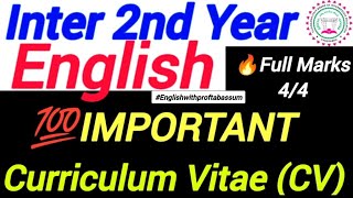 Download lagu 🎯 Inter 2nd Year English Final Exam ✅ Curriculum Vitae (CV) ✨ 4/4 Marks Guaranteed 💯 #inter2ndyear mp3 Download lagu 🎯 Inter 2nd Year English Final Exam ✅ Curriculum Vitae (CV) ✨ 4/4 Marks Guaranteed 💯 #inter2ndyear mp3