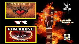 Lo Mejor de Bon Jovi Vs Firehouse Frente a Frente - 80s & 90s Greatest Hard Rock Bands