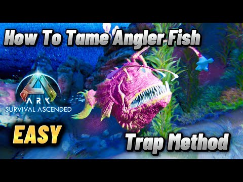 How To Tame An Angler Fish, Ark Survival Ascended