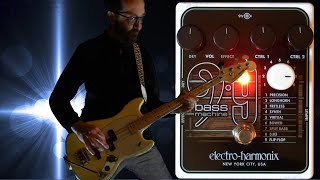 Video thumbnail for EHX Electro Harmonix BASS9 Bass Machine by David Curtis