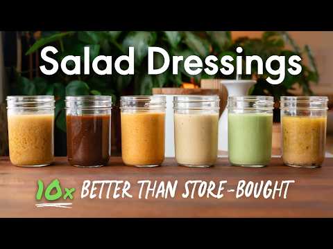 Store-Bought Salad Dressing is Trash. Make These Instead.