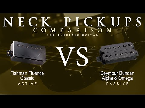 Fishman FLUENCE CLASSIC vs Seymour Duncan ALPHA & OMEGA - Neck Pickup Guitar Tone Comparison Demo