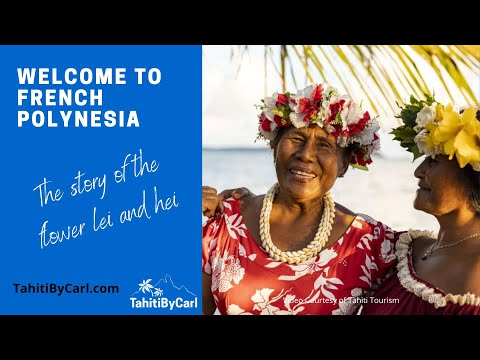 Discover the Heart of Tahiti: The Beautiful Tradition of Flower Lei & Hei | Tahiti by Carl