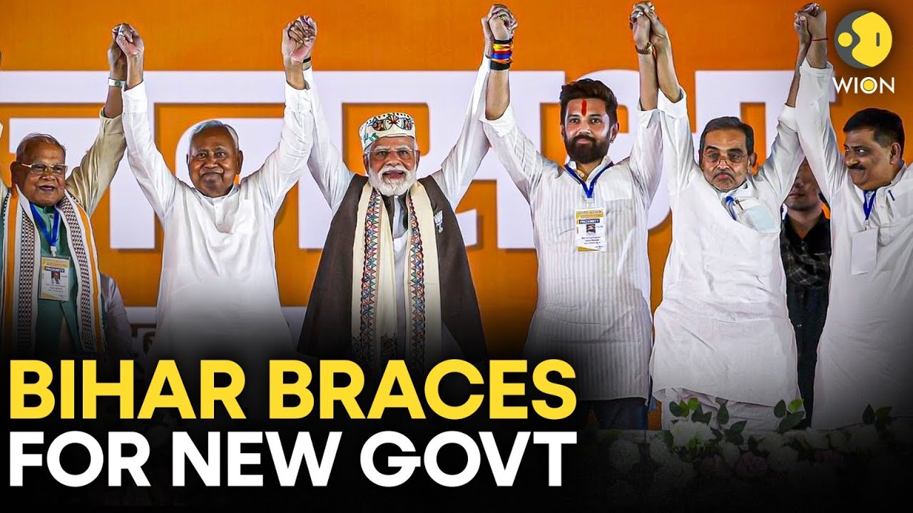 Bihar Victory LIVE: Post Landslide Win, NDA Eyes Rapid Govt Formation In The State | WION