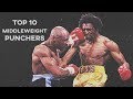 Top Ten Hardest Middleweight Hitters of All Time