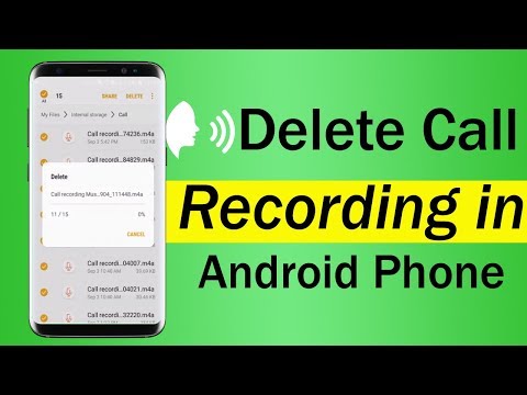 How to Delete Call Recording in Android Phone