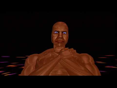 The Birth of Jobe, CGI animation from the 1992 movie 'The Lawnmower Man'
