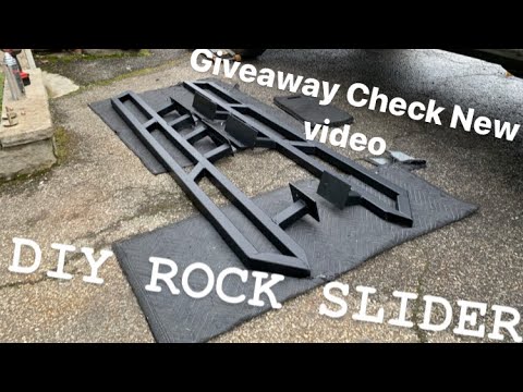 DIY Rock Sliders with Quarantine time Tacoma