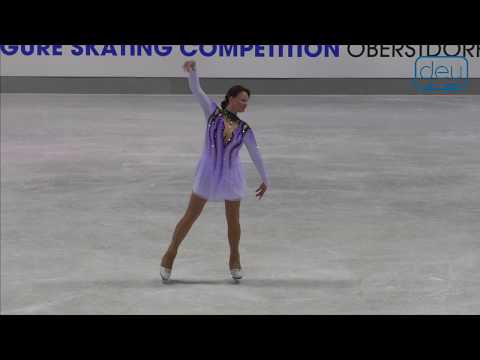 Mariella SCHIPPER. Oberstdorf 2018. Silver Ladies III - Artistic. 28 place