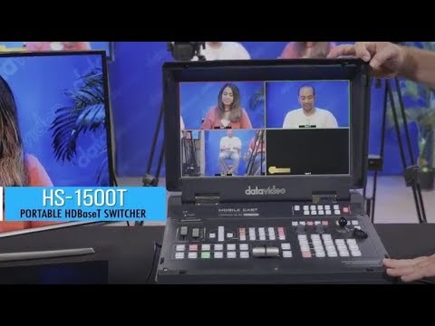 First Look: Datavideo HS-1500T - HDBaseT Mobile Video Switcher | Mixer