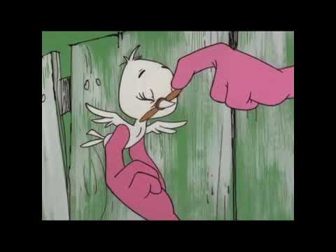 (Episode-21) The Pink Panther Teaching a bird that how to fly