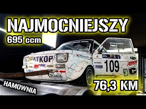 The most powerful Fiat 126p in Poland - with an R2 engine capacity | Fiat 126 Sport GSMP