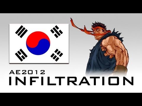 SSF4 AE INFILTRATION(Evil Ryu) VS Linen(Yun)