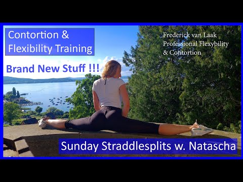 Contortion Training by Flexyart 203: Sunday Straddle Pt 1 - Also for Yoga, Poledance, Ballet, Dance