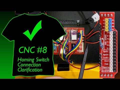 Millright CNC Assembly Part 8 - Homing Switch Connection Clarification