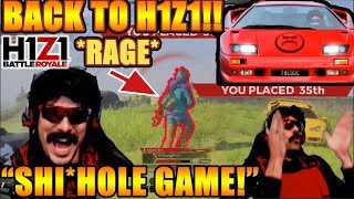 DrDisrespect BACK TO H1Z1 After He&#39;s BORED With Apex Legends! (Hilarious H1Z1 Moments + Uninstall)