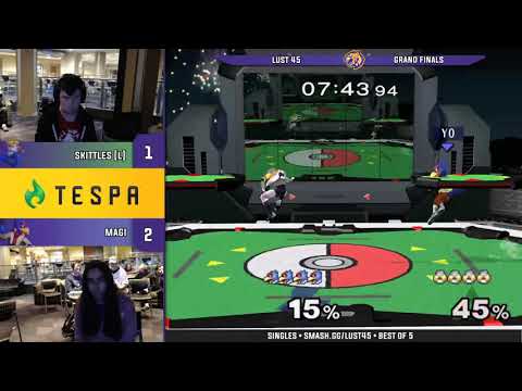 LUST 45 GF - Skittles (Fox, Marth, Sheik) vs Magi (Falco)