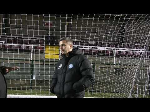 Whyteleafe v Dorking Wanderers post match interviews