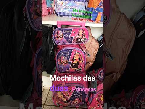 Mochilas Voltas aulas duas  princesas em Dom Pedro -Maranhão Mayara Variedades