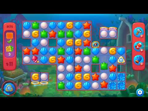 Fishdom Hard Level 9175 (No Boosters) @choraelmin