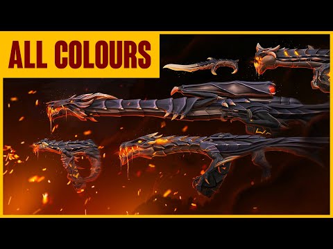 ELDERFLAME SKINS COLLECTION SHOWCASE - VALORANT ELDERFLAME SKINS