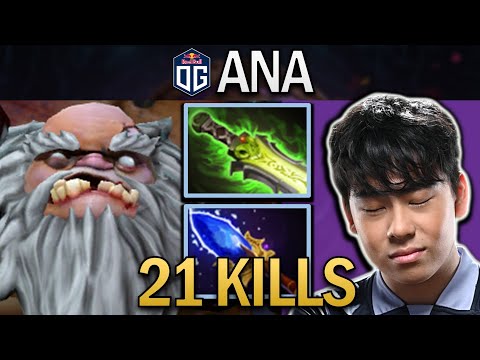 OG.ANA SMURF PUDGE WITH 21 KILLS & ETHEREAL - DOTA 2 7.31 GAMEPLAY