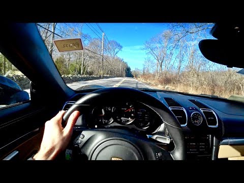 2015 Porsche Boxster GTS MANUAL - 981 POV Drive