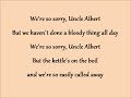 Paul McCartney - Uncle Albert / Admiral Halsey (Lyrics)