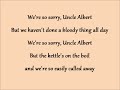 Paul McCartney - Uncle Albert / Admiral Halsey (Lyrics)