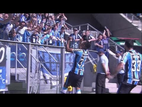 Grêmio 3 x 0 Corinthians - GOLS - Campeonato Brasileiro 2016