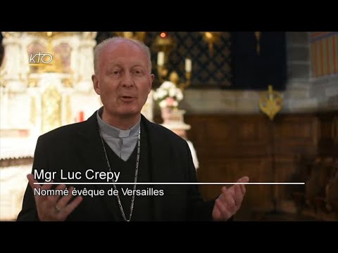 Mgr Luc Crepy, nouvel évêque de Versailles