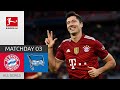 Another Lewandowski Hattrick! | FC Bayern München - Hertha Berlin 5-0 | All Goals | MD 3 – 2021/22