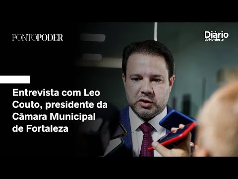 Live PontoPoder entrevista o novo presidente da Câmara de Fortaleza, Léo Couto
