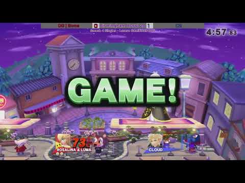 Bham Brawl 20 - Smash 4 Singles - Losers Semifinals - C2 (Rosaluma) vs DG | Souma (Cloud, Mewtwo)