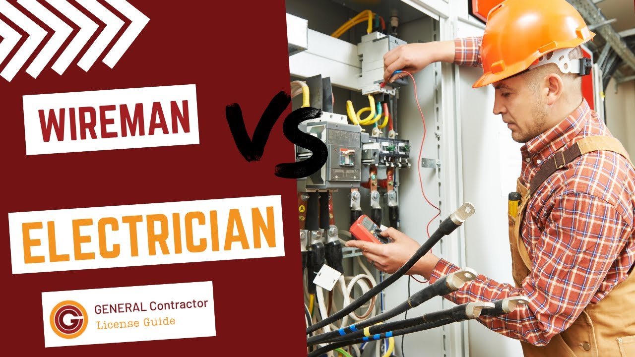 Difference Between Inside Wireman & Electrician