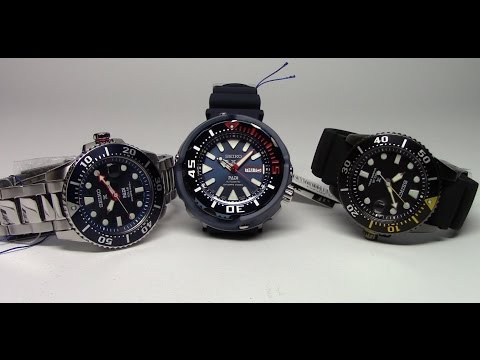 Seiko Prospex Dive Watches 2017 New Releases