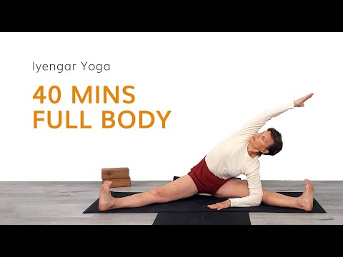 Ganzkörper-Morgenpraxis: Iyengar Yoga mit Kathy Cook