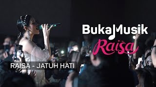 Raisa - Jatuh Hati (with Lyrics) | BukaMusik