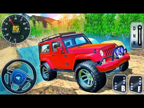 4x4 Extreme Off-road Uphill Jeep Driving Simulator| Off-road Jeep Driving 3D - Android Gameplay
