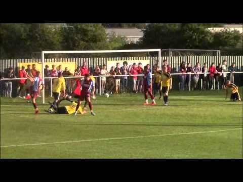 Paddy Madden's first goal for the Iron against Bottesford - July 2014