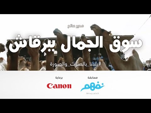 اكتشف سوق الجمال ببرقاش - مسابقة نفهم #بلدنا بالصوت والصورة برعاية كانون