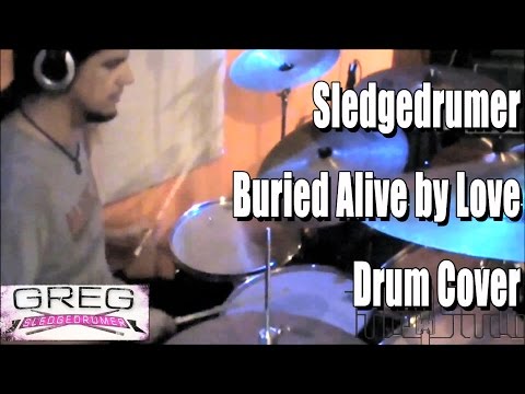 Buried Alive By Love - HIM - Drums Cover By Sledgedrumer