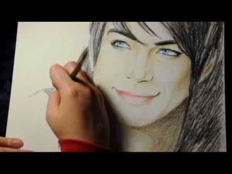 "For Your Entertainment" in Coloured Pencils