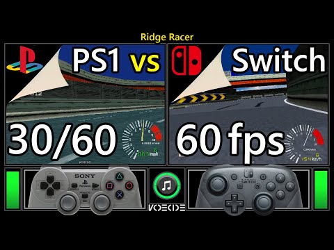 Ridge Racer (PlayStation vs Nintendo Switch) Real Hardware Comparison