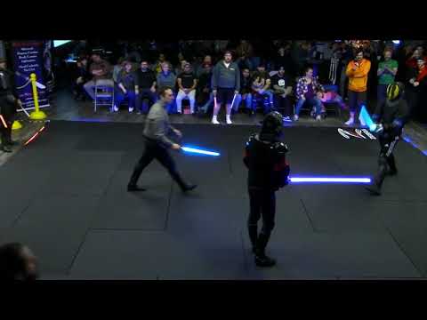 Lightsaber Battle for The Saber Legion World Championship | Jimmy Sourile vs. Alain Bloch