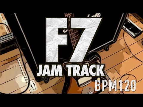 F7 JAM BACKING TRACK (Funk Rock Style) - F Mixolydian