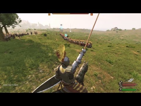 Mount & Blade II  Bannerlord - Vlandian Army Battle - How Not to Captain Archer Formation